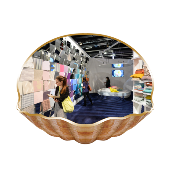 Visiting Heimtextile 2017 in Frankfurt, Germany 13.01.2017
